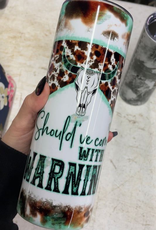 Western Warning RTS 20oz Tumbler