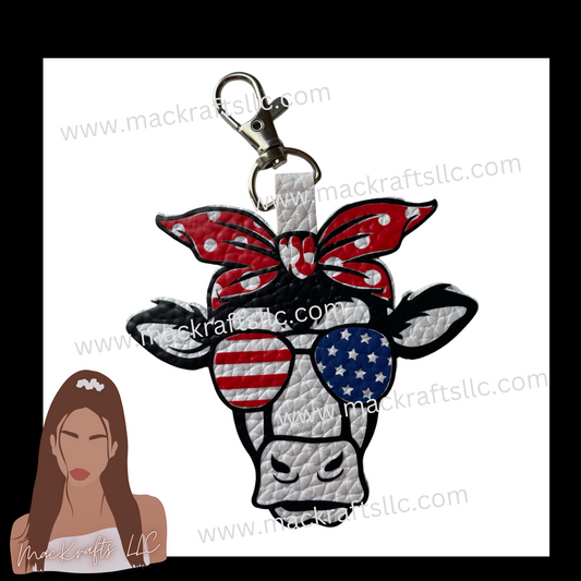 Click Clack Boom 4th of July Cow