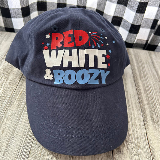 Red, White & Boozy | Women’s Ball Cap